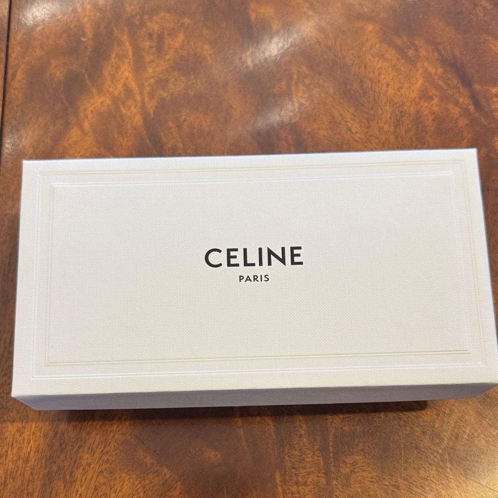 Celine Triomphe Acetate Butterfly Bordeux Women's Sunglasses with Logo - Picture 6 of 16
